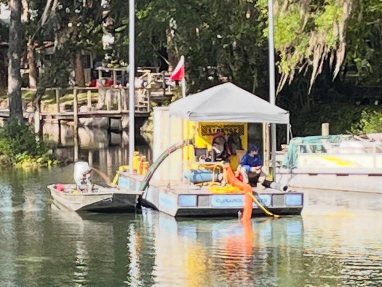 Divers Are in the Water